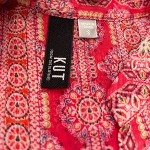 Kut from the Kloth Jasmine Chiffon Blouse